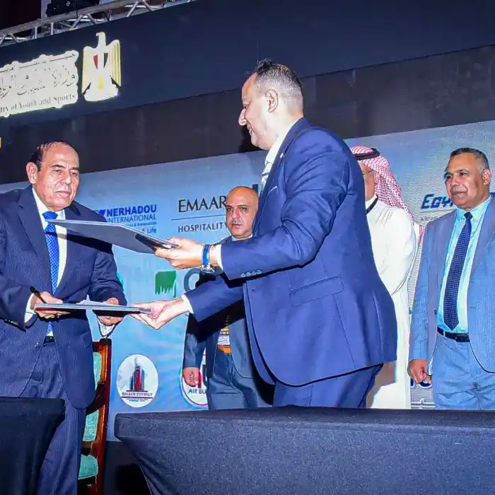 توقيع بروتوكول تعاون مع وزارة الإنتاج الحربى