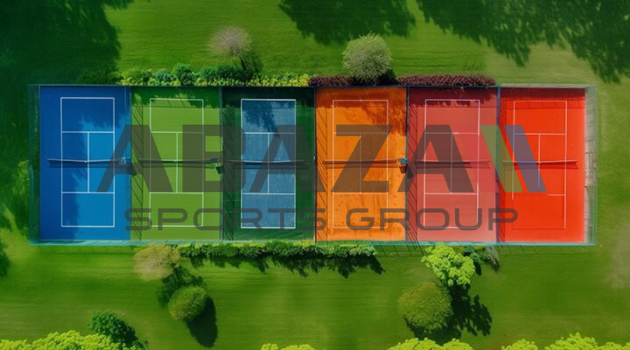 أنواع أرضيات ملعب كرة التنس