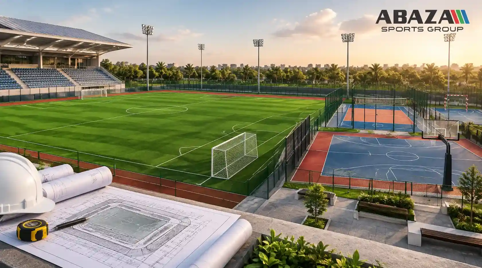 أهم المعايير العالمية لتصميم الملاعب الرياضية